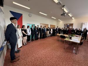 Úvodní den ústních maturitních zkoušek - oktáva