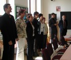 část maturitní komise pro 4.G při ukončení maturit