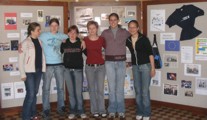 společné foto německých a českých studentek